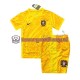 Thuis Tenue van Portugal Keepersshirt Kind 2-13 jaar EK 2024 Korte Mouw Geel