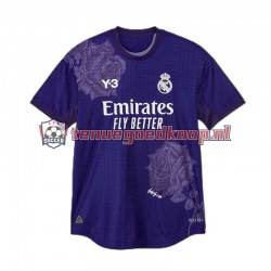 4de Tenue van Real Madrid Vinicius Junior 7 Y-3 Heren 2023-24 Korte Mouw Paars