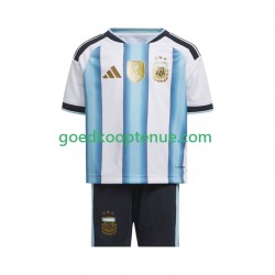 Thuis Tenue van Argentinië Kind 2-13 jaar WK 2026 Korte Mouw