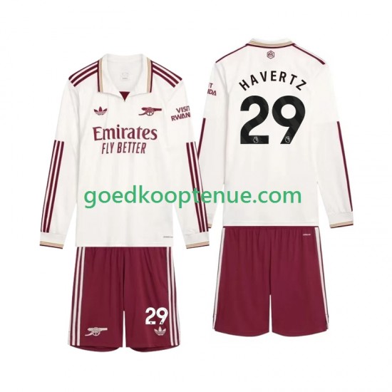 3de Tenue van Arsenal Havertz 29 Kind 2-13 jaar 2025-26 Lange Mouw