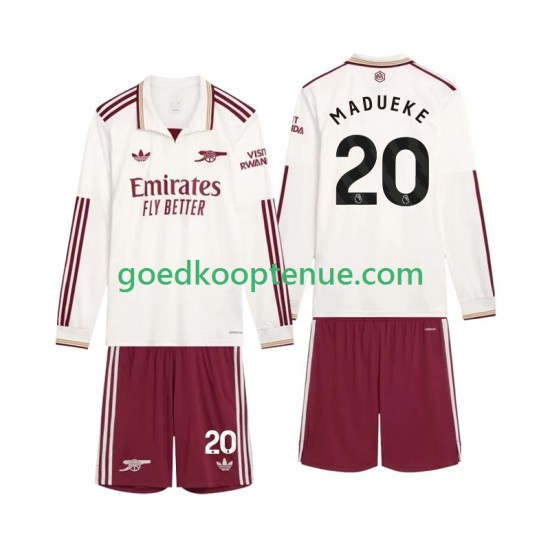 3de Tenue van Arsenal Madueke 20 Kind 2-13 jaar 2025-26 Lange Mouw