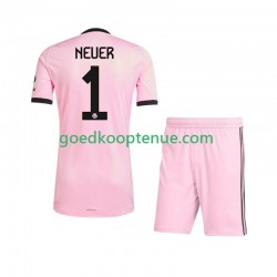3de Tenue van FC Bayern München Keepersshirt Manuel Neuer 1 UCL Kind 2-13 jaar 2025-26 Korte Mouw
