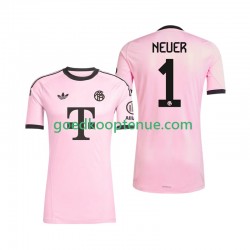 3de Tenue van FC Bayern München Keepersshirt Manuel Neuer 1 UCL Heren 2025-26 Korte Mouw