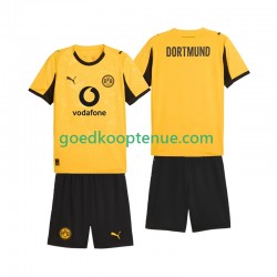 Thuis Tenue van Borussia Dortmund Cup Kind 2-13 jaar 2025-26 Korte Mouw
