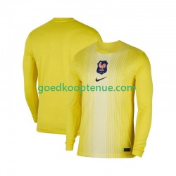 Thuis Tenue van Frankrijk Keepersshirt Heren 2025 Lange Mouw