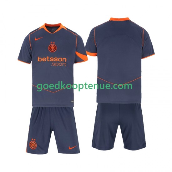 3de Tenue van Inter Milan Kind 2-13 jaar 2025-26 Korte Mouw