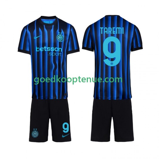 Thuis Tenue van Inter Milan Marcus Thuram 9 Kind 2-13 jaar 2025-26 Korte Mouw