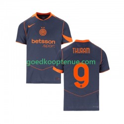 3de Tenue van Inter Milan Marcus Thuram 9 Heren 2025-26 Korte Mouw