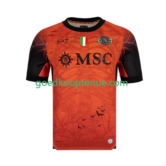Thuis Tenue van Napoli Keepersshirt Halloween Heren 2025-26 Korte Mouw