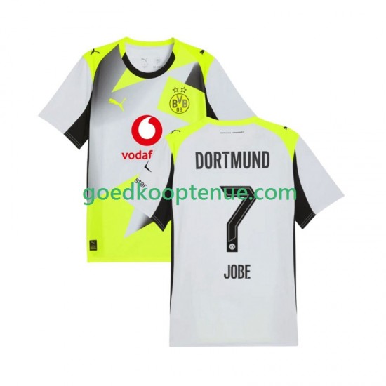Uit Tenue van Borussia Dortmund Jobe Bellingham 7 Heren 2025-26 Korte Mouw