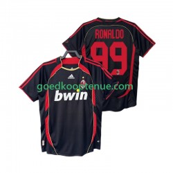 3de Retro Tenue van AC Milan RONALDO 99 2007 Heren 2006 Korte Mouw