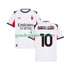 Uit Tenue van AC Milan Rafael Leao 10 Heren 2025-26 Korte Mouw
