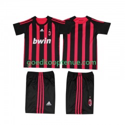 Thuis Retro Tenue van AC Milan 2009 Kind 2-13 jaar 2008 Korte Mouw