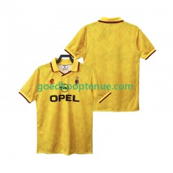 3de Retro Tenue van AC Milan 1995 1996 Heren Korte Mouw