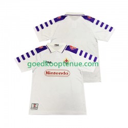 Uit Retro Tenue van Fiorentina Heren 1998 1999 Korte Mouw