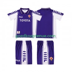 Thuis Retro Tenue van Fiorentina 2000 Kind 2-13 jaar 1999 Korte Mouw