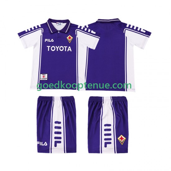 Thuis Retro Tenue van Fiorentina 2000 Kind 2-13 jaar 1999 Korte Mouw Thuis Retro Tenue van Fiorentina 2000 Kind 2-13 jaar 1999 Korte Mouw