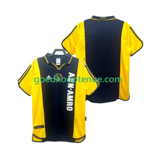 Uit Retro Tenue van AFC Ajax 2000 2001 Heren Korte Mouw