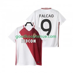 Thuis Tenue van AS Monaco FALCAO 9 2016 2017 Heren Korte Mouw