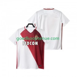 Thuis Tenue van AS Monaco 2016 2017 Heren Korte Mouw