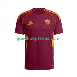 Thuis Tenue van AS Roma Heren 2025-26 Korte Mouw