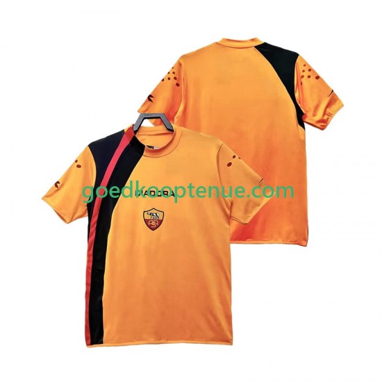 Thuis Retro Tenue van AS Roma 2005 Heren 2006 Korte Mouw