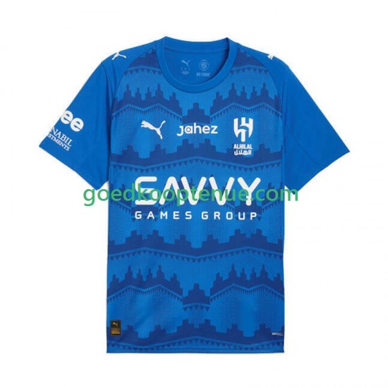 Thuis Tenue van Al Hilal Heren 2025-26 Korte Mouw