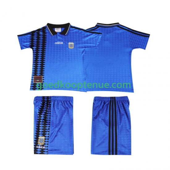 Uit Retro Tenue van Argentinië Kind 2-13 jaar 1994 Korte Mouw Uit Retro Tenue van Argentinië Kind 2-13 jaar 1994 Korte Mouw