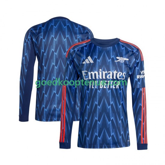 Uit Tenue van Arsenal Heren 2025-26 Lange Mouw
