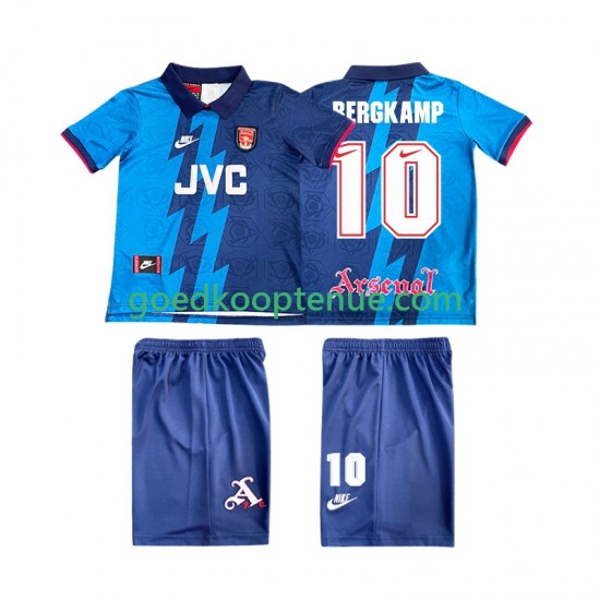 Uit Retro Tenue van Arsenal BERGKAMP 10 1995 1996 Kind 2-13 jaar Korte Mouw Uit Retro Tenue van Arsenal BERGKAMP 10 1995 1996 Kind 2-13 jaar Korte Mouw