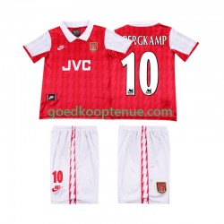 Thuis Retro Tenue van Arsenal BERGKAMP 10 1996 Kind 2-13 jaar 1994 Korte Mouw