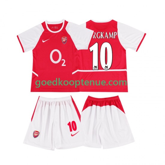 Thuis Retro Tenue van Arsenal BERGKAMP 10 2003 Kind 2-13 jaar 2002 Korte Mouw Thuis Retro Tenue van Arsenal BERGKAMP 10 2003 Kind 2-13 jaar 2002 Korte Mouw