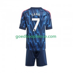 Uit Tenue van Arsenal Bukayo Saka 7 Kind 2-13 jaar 2025-26 Korte Mouw