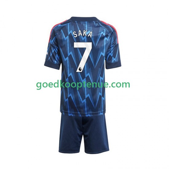 Uit Tenue van Arsenal Bukayo Saka 7 Kind 2-13 jaar 2025-26 Korte Mouw