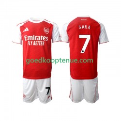 Thuis Tenue van Arsenal Bukayo Saka 7 Kind 2-13 jaar 2025-26 Korte Mouw