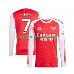 Thuis Tenue van Arsenal Bukayo Saka 7 Heren 2025-26 Lange Mouw