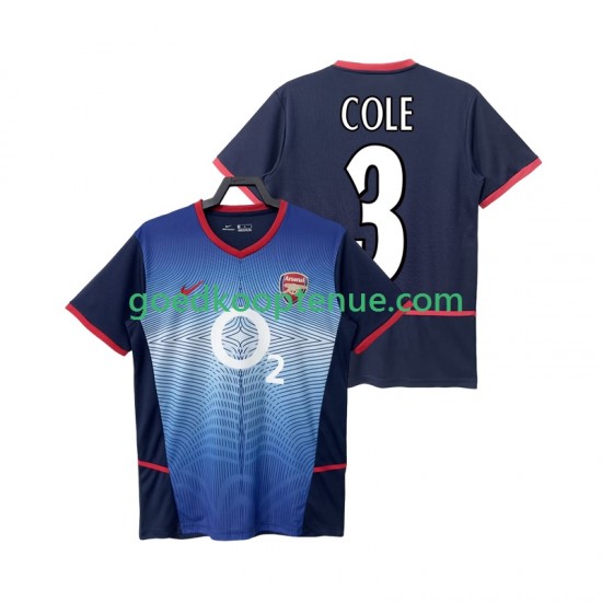 Uit Retro Tenue van Arsenal COLE 3 Heren 2004 2002 Korte Mouw Uit Retro Tenue van Arsenal COLE 3 Heren 2004 2002 Korte Mouw