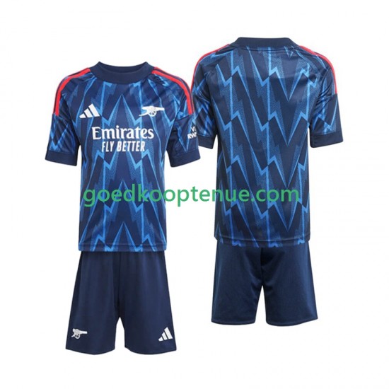 Uit Tenue van Arsenal Kind 2-13 jaar 2025-26 Korte Mouw Uit Tenue van Arsenal Kind 2-13 jaar 2025-26 Korte Mouw