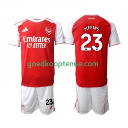 Thuis Tenue van Arsenal Merino 23 Kind 2-13 jaar 2025-26 Korte Mouw