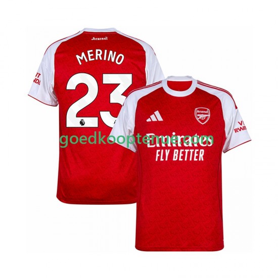 Thuis Tenue van Arsenal Merino 23 Heren 2025-26 Korte Mouw