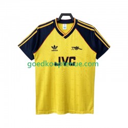 Uit Retro Tenue van Arsenal 1988 1990 Heren Korte Mouw
