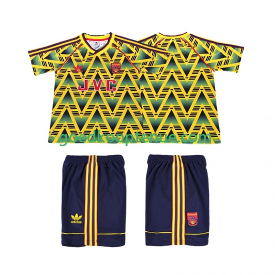 Uit Retro Tenue van Arsenal 1991 1993 Kind 2-13 jaar Korte Mouw Uit Retro Tenue van Arsenal 1991 1993 Kind 2-13 jaar Korte Mouw