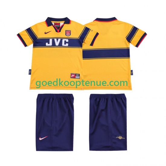 Uit Retro Tenue van Arsenal 1997 Kind 2-13 jaar 1999 Korte Mouw Uit Retro Tenue van Arsenal 1997 Kind 2-13 jaar 1999 Korte Mouw