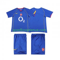 Uit Retro Tenue van Arsenal 2005 Kind 2-13 jaar 2004 Korte Mouw