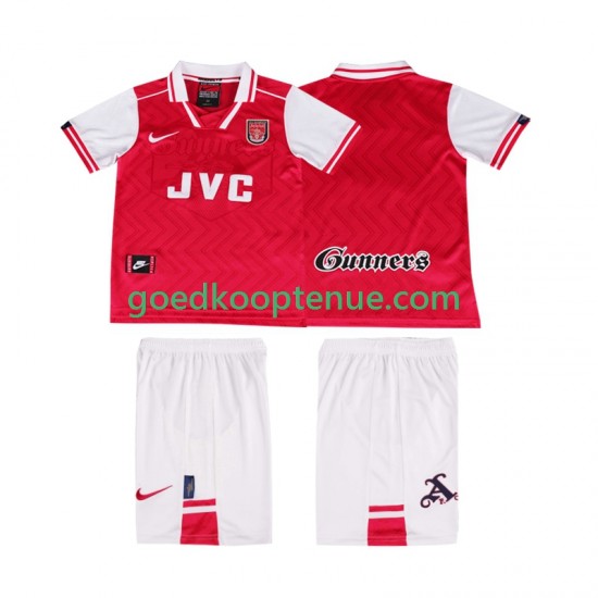 Thuis Retro Tenue van Arsenal 1996 1997 Kind 2-13 jaar Korte Mouw Thuis Retro Tenue van Arsenal 1996 1997 Kind 2-13 jaar Korte Mouw