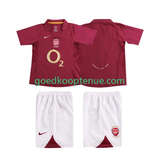 Thuis Retro Tenue van Arsenal 2005 Kind 2-13 jaar 2006 Korte Mouw Thuis Retro Tenue van Arsenal 2005 Kind 2-13 jaar 2006 Korte Mouw