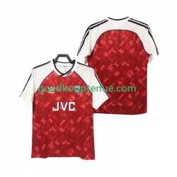 Thuis Retro Tenue van Arsenal 1990 1992 Heren Korte Mouw