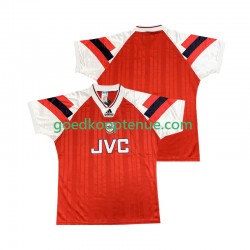 Thuis Retro Tenue van Arsenal 1992 Heren 1994 Korte Mouw
