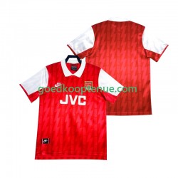 Thuis Retro Tenue van Arsenal 1993 Heren 1994 Korte Mouw