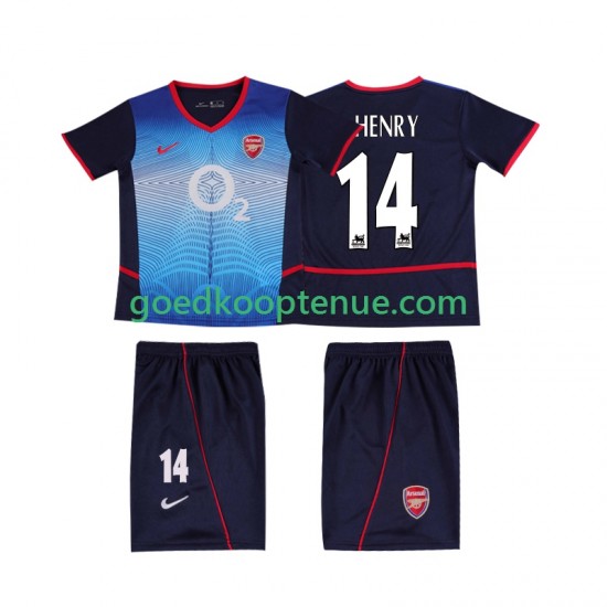 Uit Retro Tenue van Arsenal Thierry Henry 14 Kind 2-13 jaar 2004 2002 Korte Mouw Uit Retro Tenue van Arsenal Thierry Henry 14 Kind 2-13 jaar 2004 2002 Korte Mouw